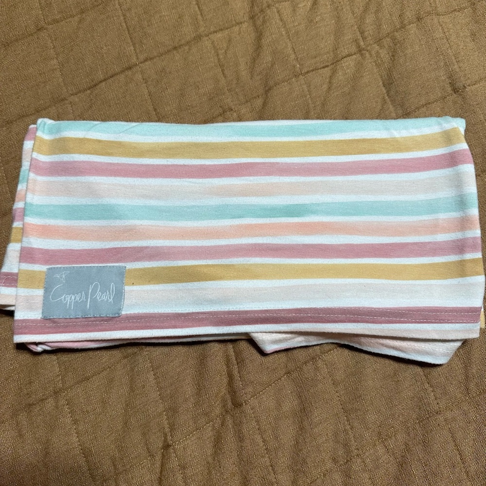 Copper Pearl Striped Multi-Use Cover